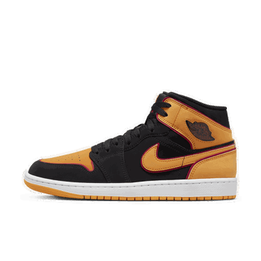Кецове и обувки Jordan Air Jordan 1 Mid Fat Tongue "Black Orange" Оранжево
 | FJ4923-008, 0
