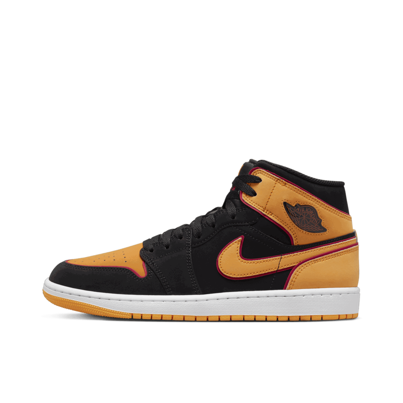 Кецове и обувки Jordan Air Jordan 1 Mid Fat Tongue "Black Orange" Оранжево
 | FJ4923-008