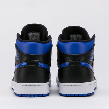 Кецове и обувки Jordan Air Jordan 1 Mid "Black Hyper Royal" Синьо | 554724-068, 3