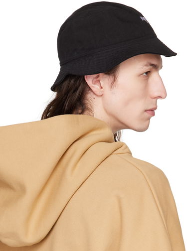 Шапка We11done Washed Bucket Hat Черно | WD-AH3-22-420-U-BK, 2
