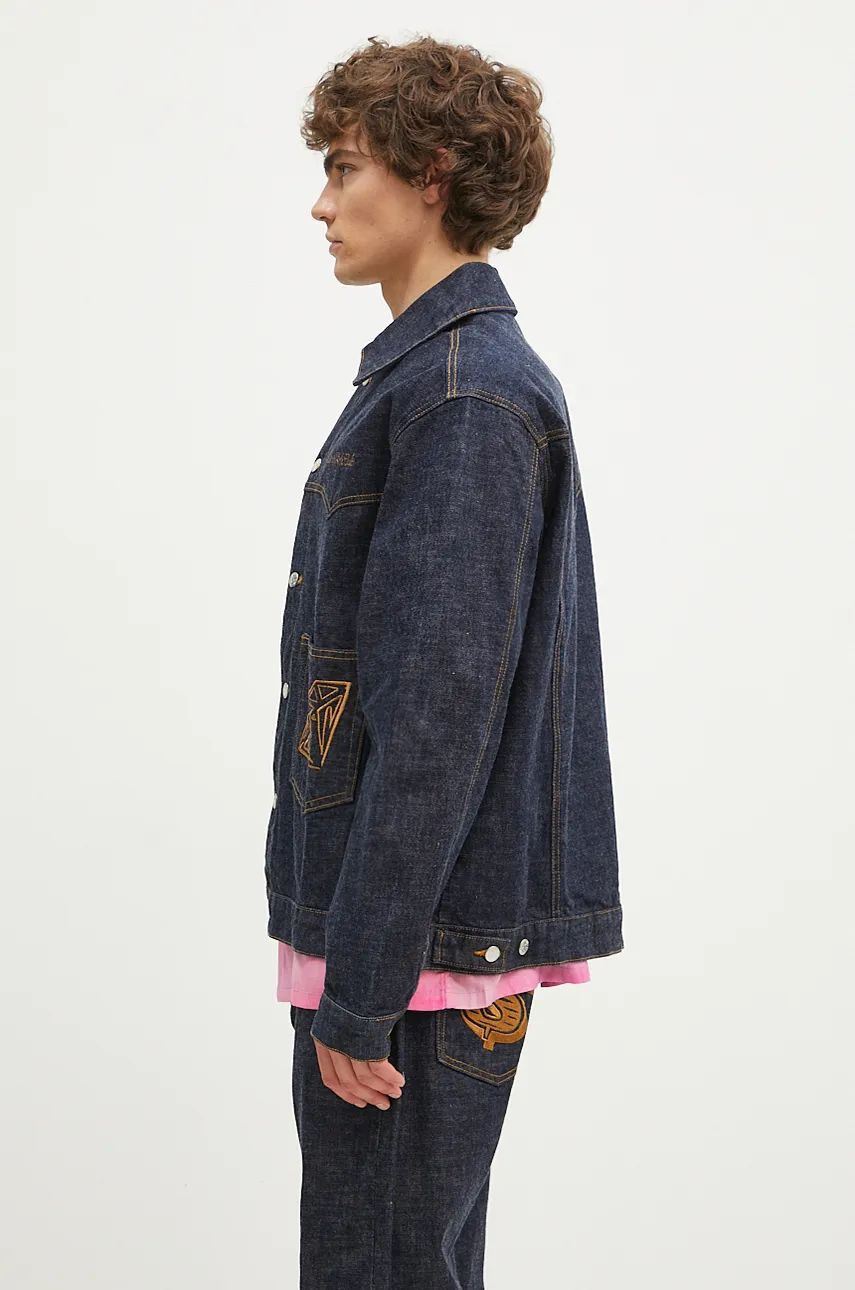 Яке BILLIONAIRE BOYS CLUB Denim Jacket Selvedge Синьо | B24303, 0