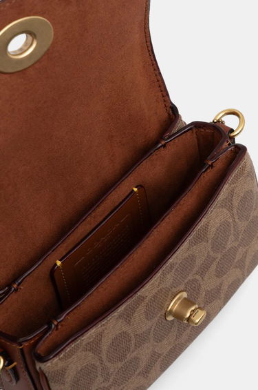 Чанта през рамо Coach Cassie Shoulder Bag Кафяво | CW566, 4