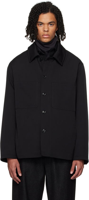 Риза LEMAIRE Lemaire Wadded Facing Jacket Черно | OW1097 LF1317, 0