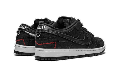 Кецове и обувки Nike SB Wasted Youth x Dunk Low SB "Black Denim" Черно | DD8386-001, 4