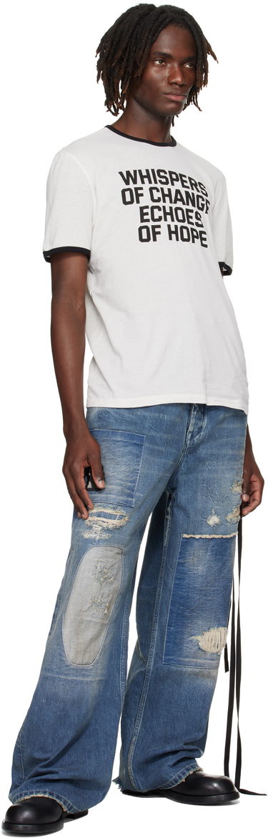 Тениска Ann Demeulemeester Ann Demeulemeester Save the Children Edition Aimar Standard T-Shirt Бяло | B0012876-FA206-003, 3