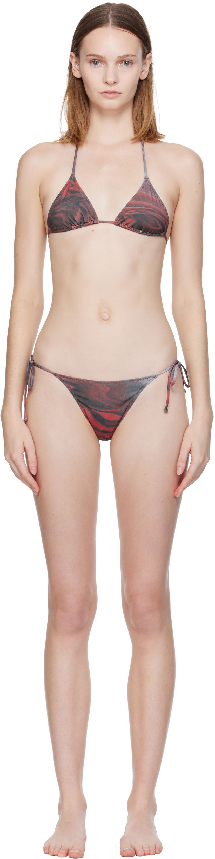 Бански Jean Paul Gaultier Jean Paul Gaultier Printed Blurry Roses Bikini Многоцветен | 25/04-W-BS035-J023P-010230
