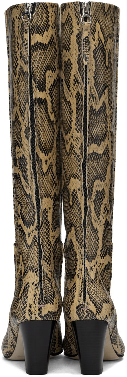 Облекло Aeyde Aeyde Cecilia Tall Boots Бежово | A11-KB-PECP75BL83-FW24-957-064, 1