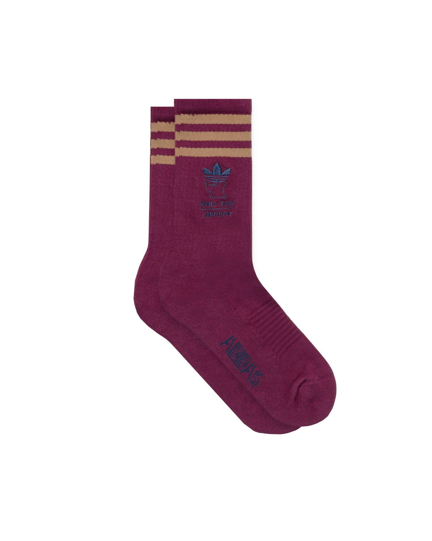 Чорапи adidas Originals Originals x Brain Dead Socks Бургунди | JN2407, 0