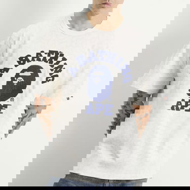 Тениска BAPE A Bathing Ape Washed Cloud Camo T-Shirt Бежово | 001CSL801307M-IVO, 5