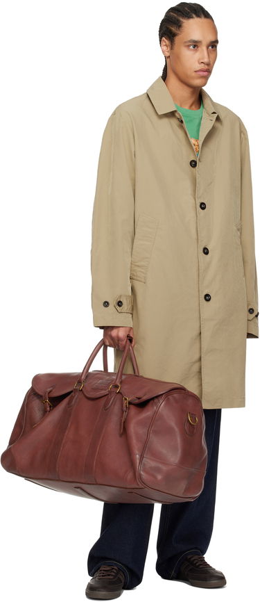 Чанта за пътуване Polo by Ralph Lauren Ralph Lauren Heritage Leather Duffle Bag Кафяво | 405946034001, 3