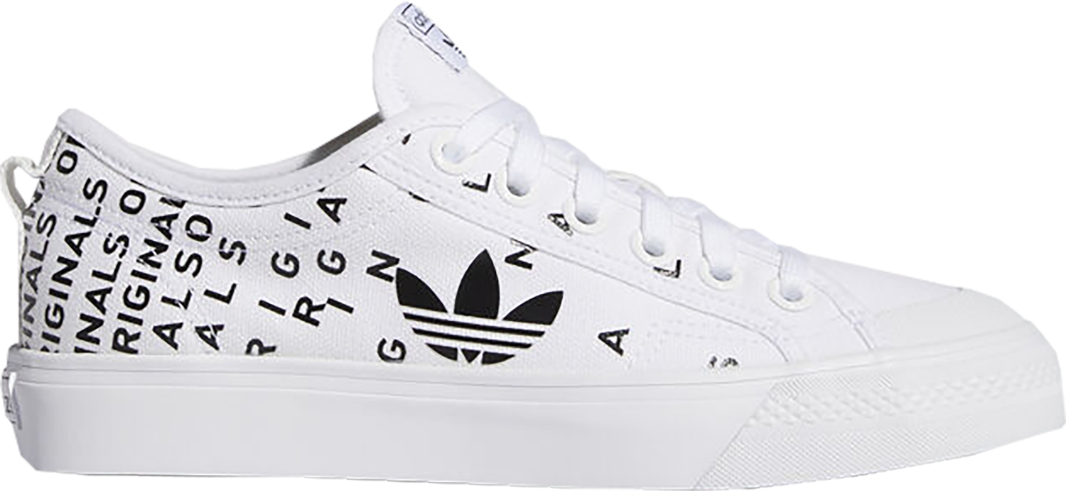 Кецове и обувки adidas Originals Nizza Trefoil Cloud White W Бяло | EF5075, 0