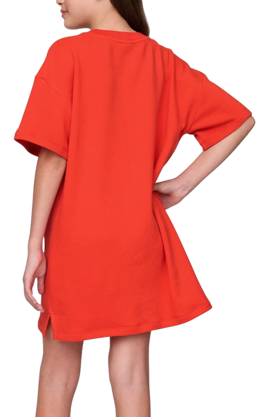 Pокля GAP T-Shirt Dress with Logo and Heart Print Червено | 781767-00, 1