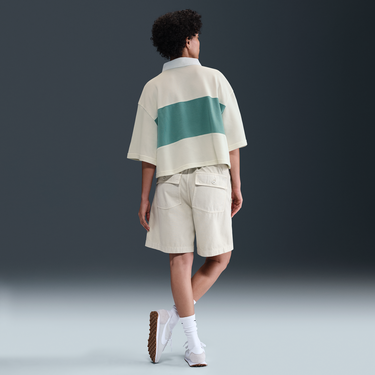 Поло тениска Nike Nsw Street Cropped Relaxed Fit Striped Polo Top Многоцветен | IB2153-133, 0