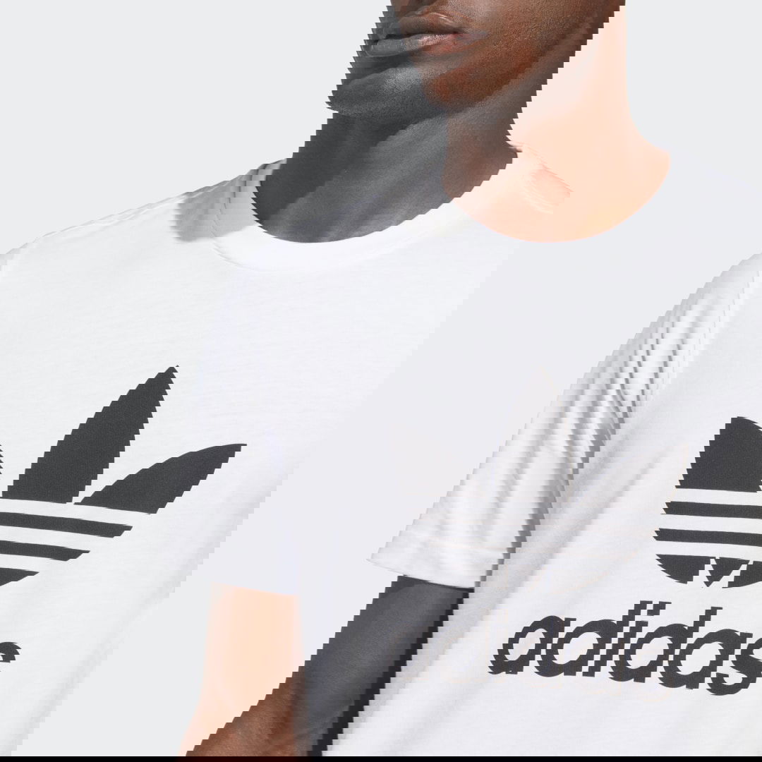 Тениска adidas Originals Tee Adicolor Classics Trefoil Бяло | IA4816, 1