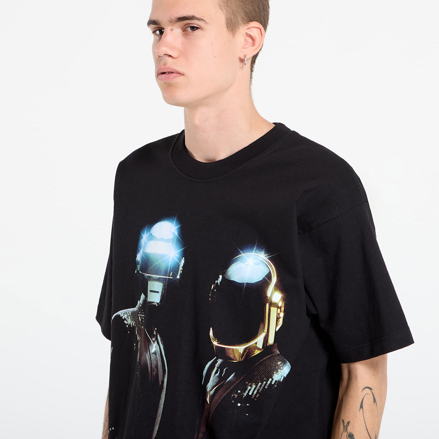 Тениска Pleasures PLEASURES Duo Graphic T-Shirt Черно | P25DP016-BLACK, 1