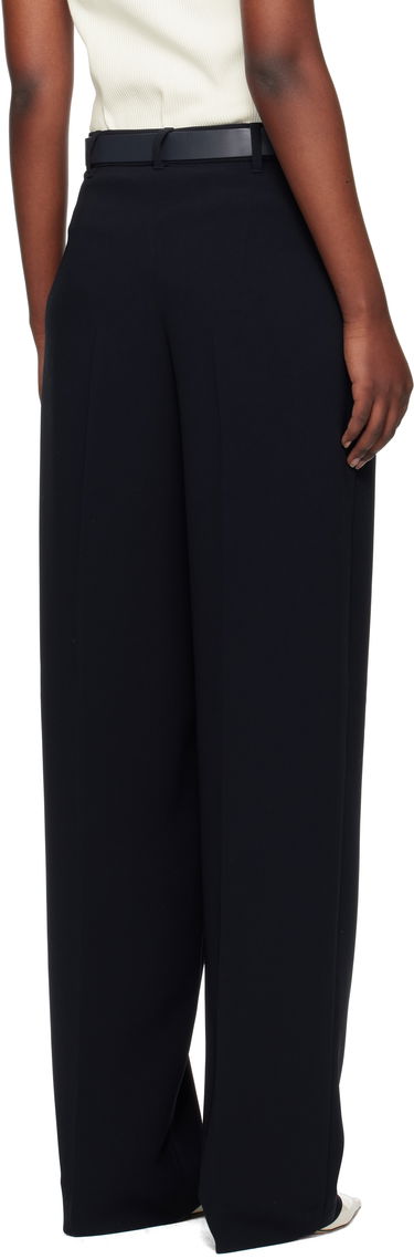 Панталони Max Mara Max Mara Neottia Pleated Wide-Leg Trousers Тъмно синьо | 2516131011600, 2