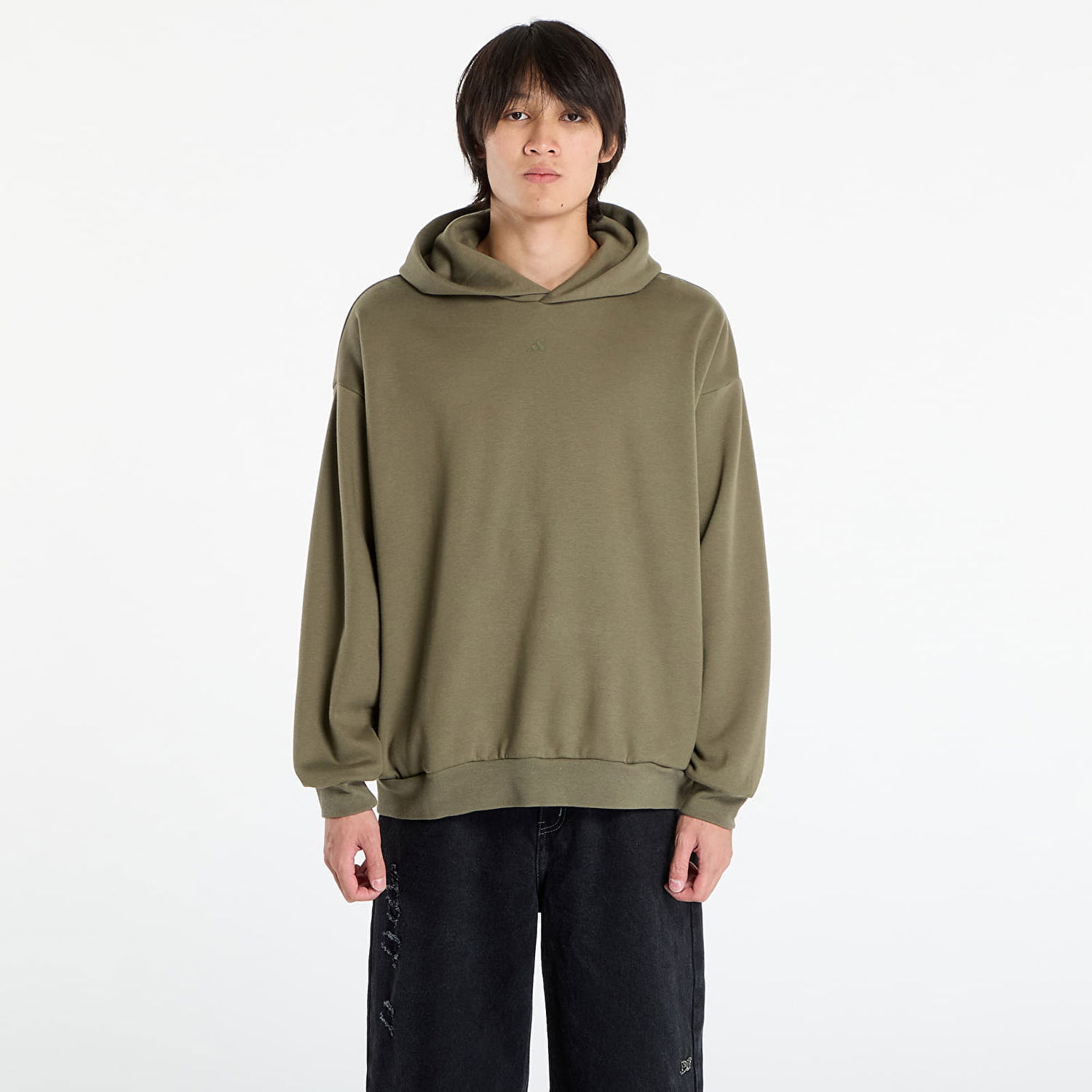 Суитчър adidas Performance adidas Basketball Fleece Hoodie Зелено | JV6115, 0
