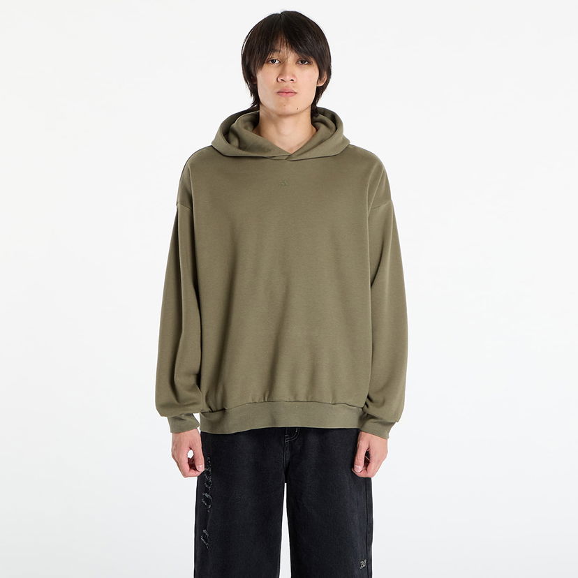 Суитчър adidas Performance adidas Basketball Fleece Hoodie Зелено | JV6115