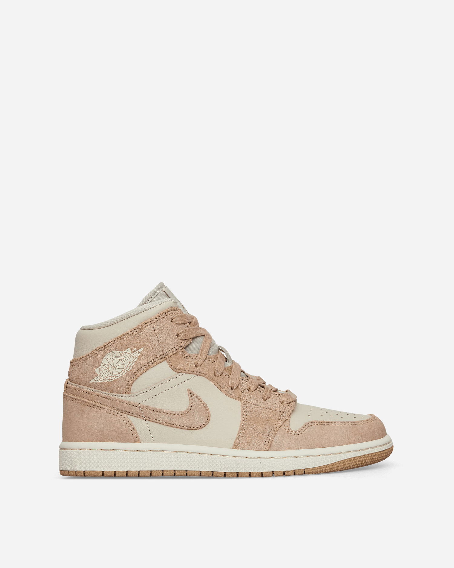 Кецове и обувки Jordan Air Jordan WMNS 1 MID SE Бежово | FJ3448-200, 1
