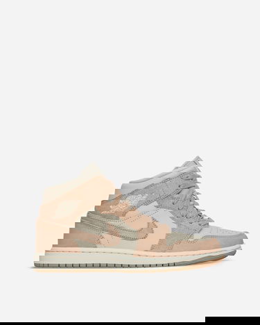 Кецове и обувки Jordan Air Jordan WMNS 1 MID SE Бежово | FJ3448-200, 1