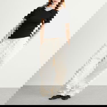 Поло тениска Baserange Iso Ribbed Short Sleeve Polo Top Черно | TTIT-RCR-AU25-BLK, 2