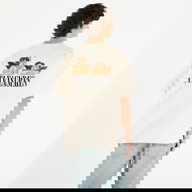 Тениска Pleasures T-Shirt Dynamic Short Sleeve Crewneck Бежово | P25F046-ECRU, 2