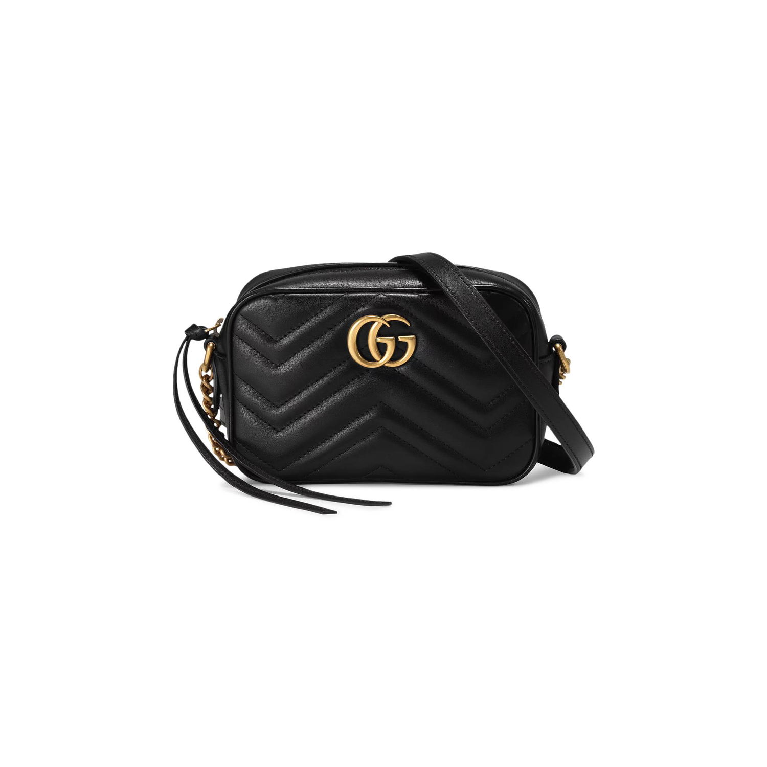 Дамска чанта Gucci GG Marmont Matelassé Mini Bag Черно | 448065 DTD1T 1000, 1