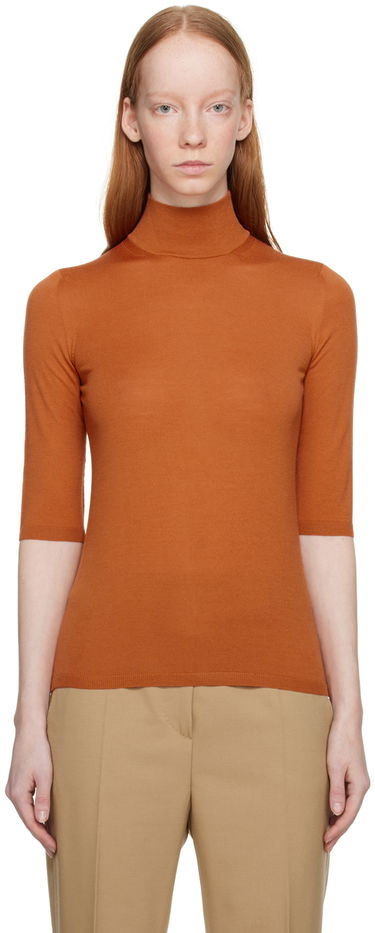 Пуловер Max Mara Max Mara Turtleneck Top Оранжево
 | 2313610431600 13610431, 0