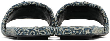 Къси панталони Marc Jacobs Marc Jacobs 'The J Marc Washed Monogram Denim' Slides Синьо | 2P3FSA006F04, 1