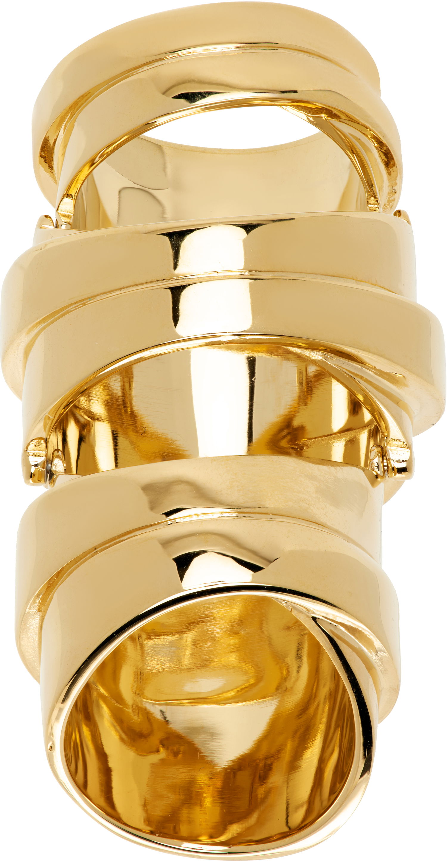 Пръстен Maison Margiela MM6 Maison Margiela Numeric Spiral Ring Жълто | SM7UQ0090 P6627, 1