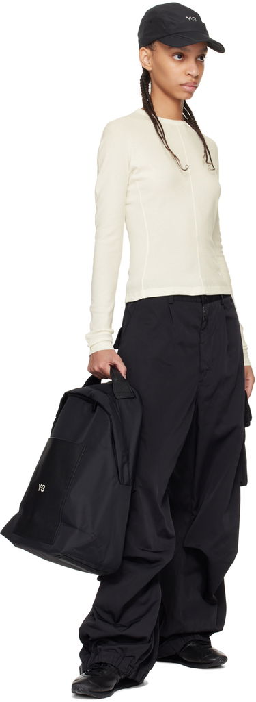 Пуловер Y-3 Y-3 Crewneck Long Sleeve T-Shirt Черно | IV7754, 3