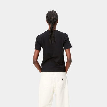 Тениска Carhartt WIP Babybrush FF T-Shirt Черно | I032142_89_XX, 2