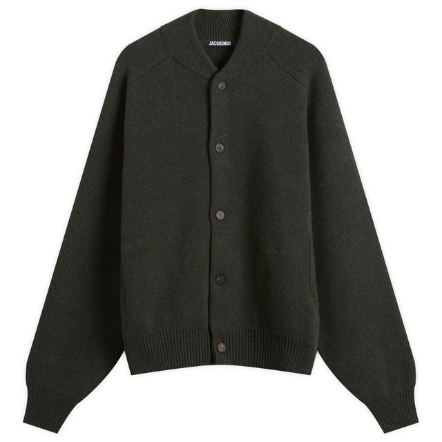 Wool Cashmere Knitted Bomber Jacket