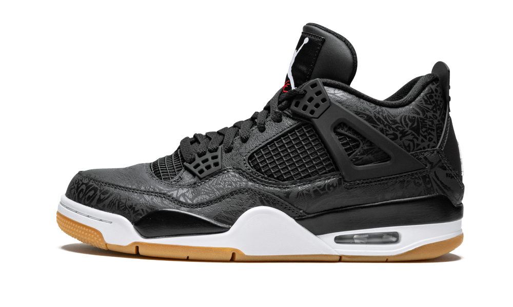 Кецове и обувки Jordan Jordan 4 Retro Laser 42.5 Черно | CI118001, 1