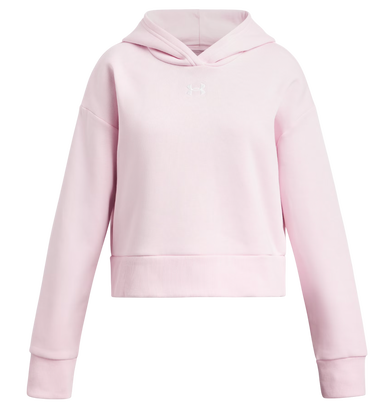 Суитчър Under Armour Rival Fleece Cropped Hoodie Розово | 1379517-647, 0
