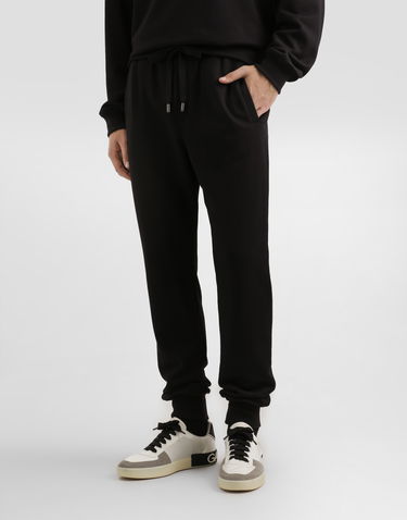 Спортни панталони Dolce & Gabbana Jersey Trousers With Patch Черно | GVS2HZG7PZGN0000, 3