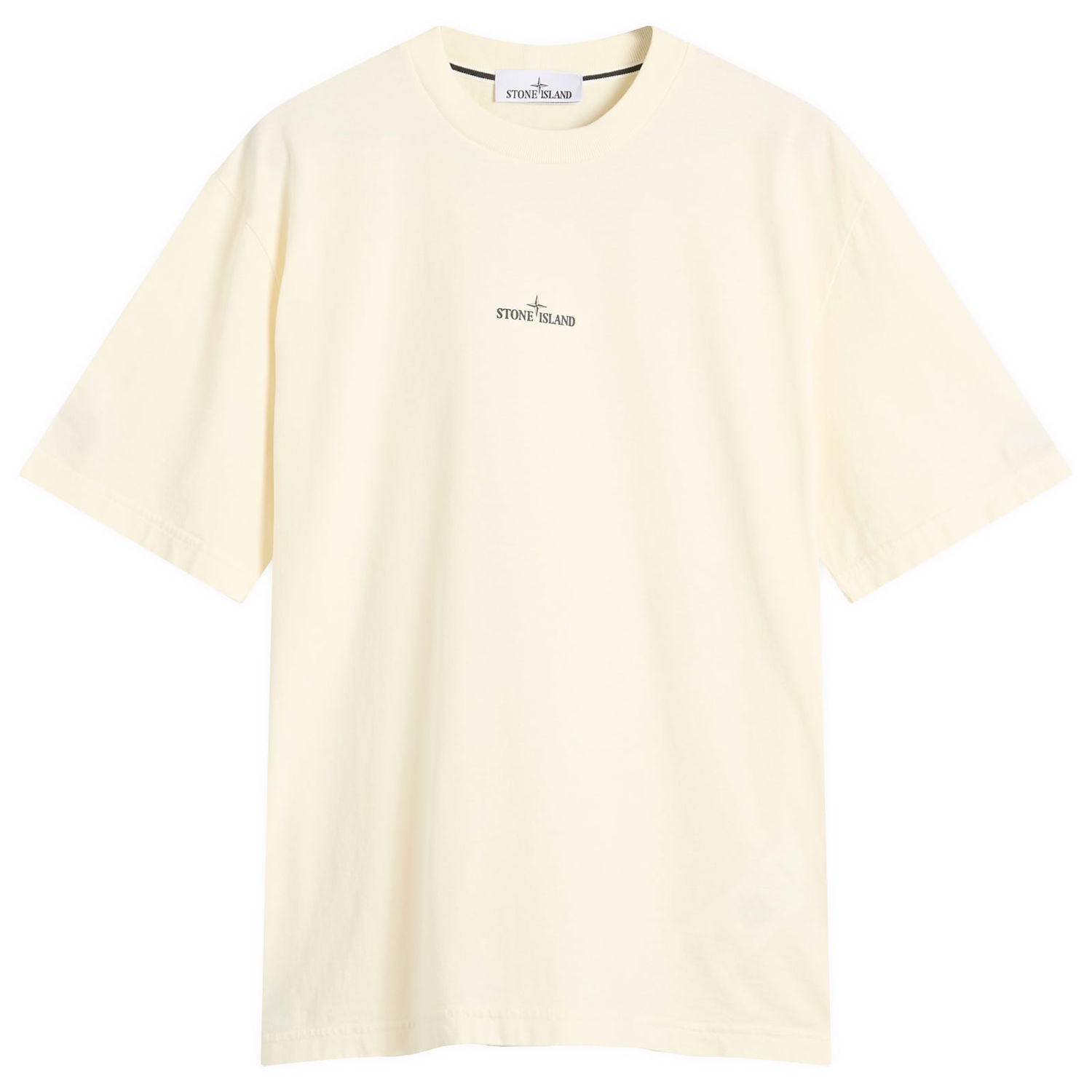 Тениска Stone Island Men's Industrial Print T-Shirt, Size Large Жълто | K2S152100037-S0241-V0093, 0