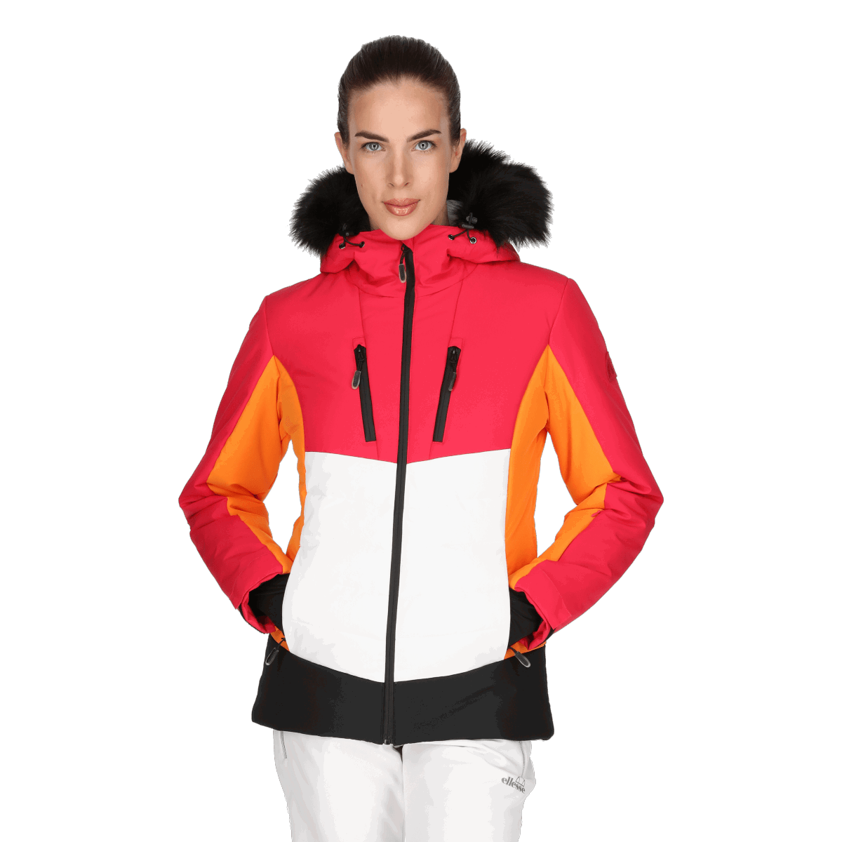 Яке Ellesse Maya Ski Jacket with Faux Fur Hood Многоцветен | ELA213F518-08, 0