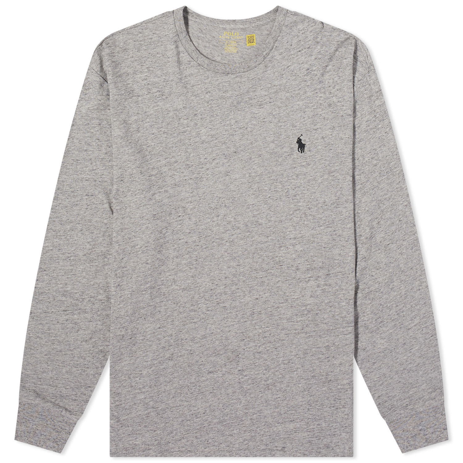 Поло тениска Polo by Ralph Lauren Long Sleeve T-Shirt "Dark Vintage Heather" Сиво | 710671467031, 0