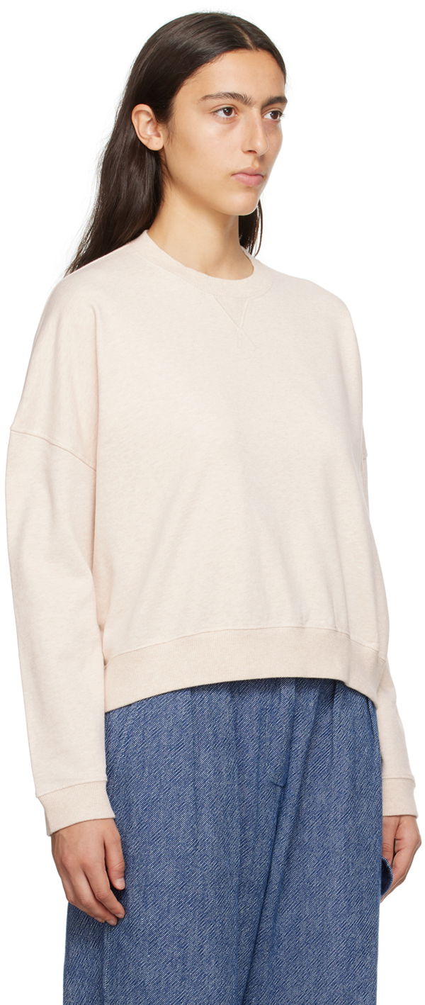 Суитчър YMC Almost Grown Sweatshirt Бежово | Q7AZB, 1