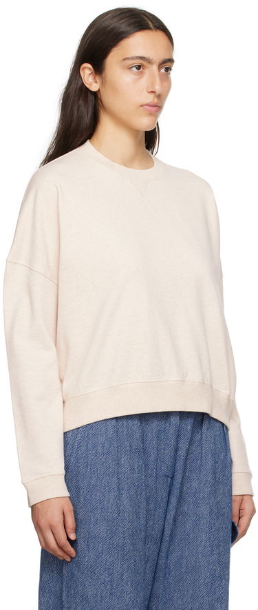 Суитчър YMC Almost Grown Sweatshirt Бежово | Q7AZB, 1