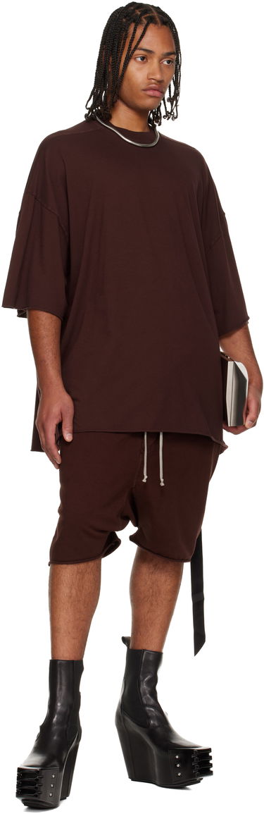 Къси панталони Rick Owens Rick Owens DRKSHDW Concordians Drawstring Pods Shorts Кафяво | DU02E7380 RIGP, 3