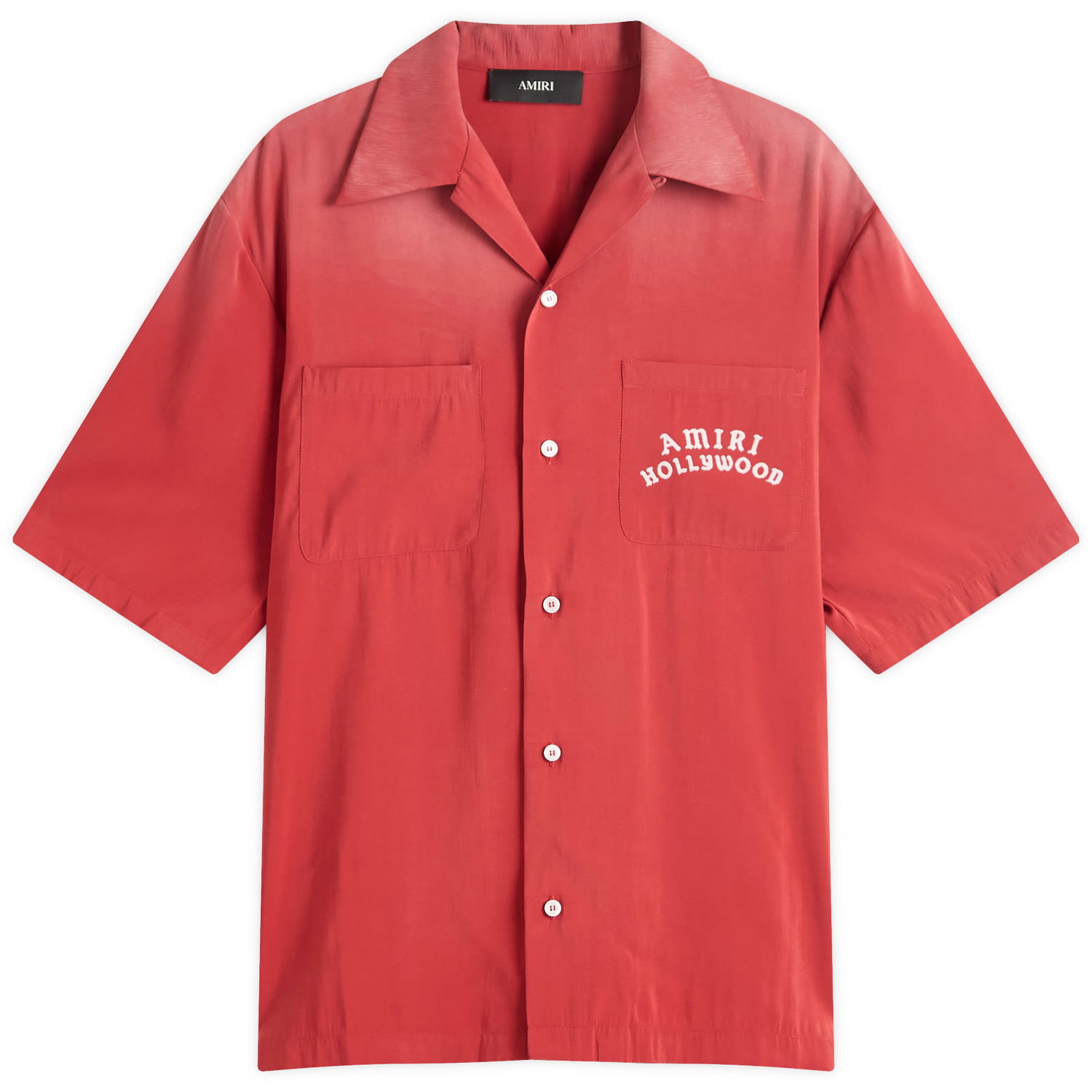 Риза AMIRI AMIRI Hollywood Bowling Shirt, Size Large Червено | AMSTCA1154-VarsityRed, 0