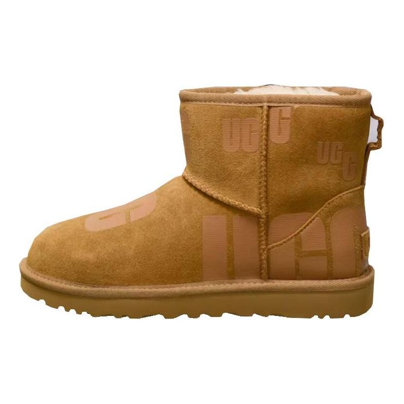 Кецове и обувки UGG Mini Graphic Boots Бежово | 1130574-CHE