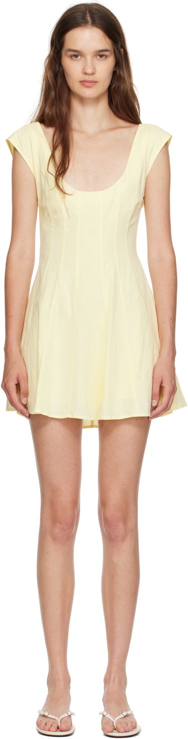 Pокля GUIZIO Guizio Leila Mini Dress Жълто | P25401W085, 0