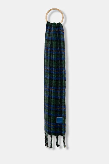 Шал ADER ERROR Woolen Scarf With Tassels Зелено | BN01FWAC0402GN, 0