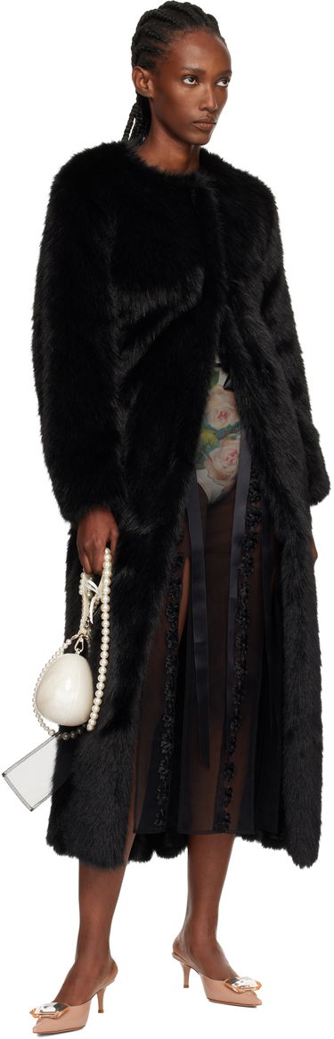 Дамска чанта Simone Rocha Simone Rocha Pearl & Chain Strap Pearl Egg Bag Бяло | BAG110ECBOW 0773, 3