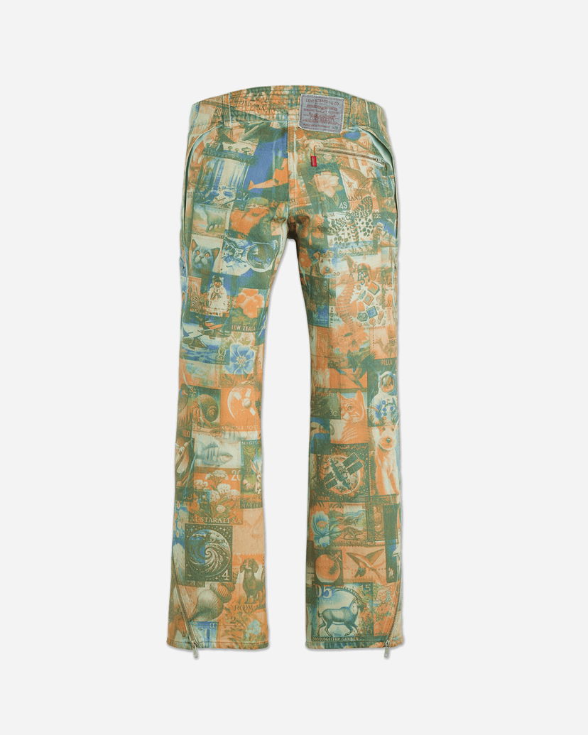 Дънки KIKO KOSTADINOV Levi's Carina Flared Jeans, Postal Stamp Print Многоцветен | 003IP0000  1