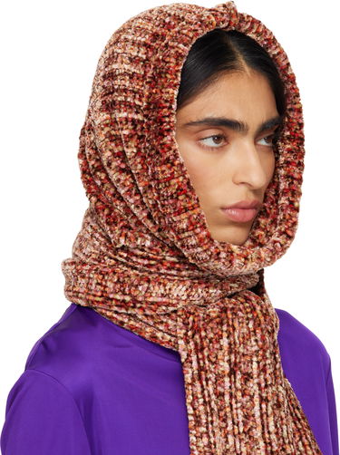 Шал Dries Van Noten Dries Van Noten Textured Knit Hooded Scarf Многоцветен | 252-011239-2723, 1