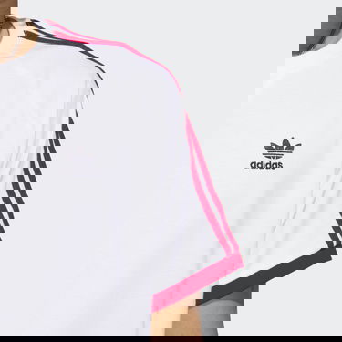 Тениска adidas Originals 3-Stripes Бяло | IC5538, 2